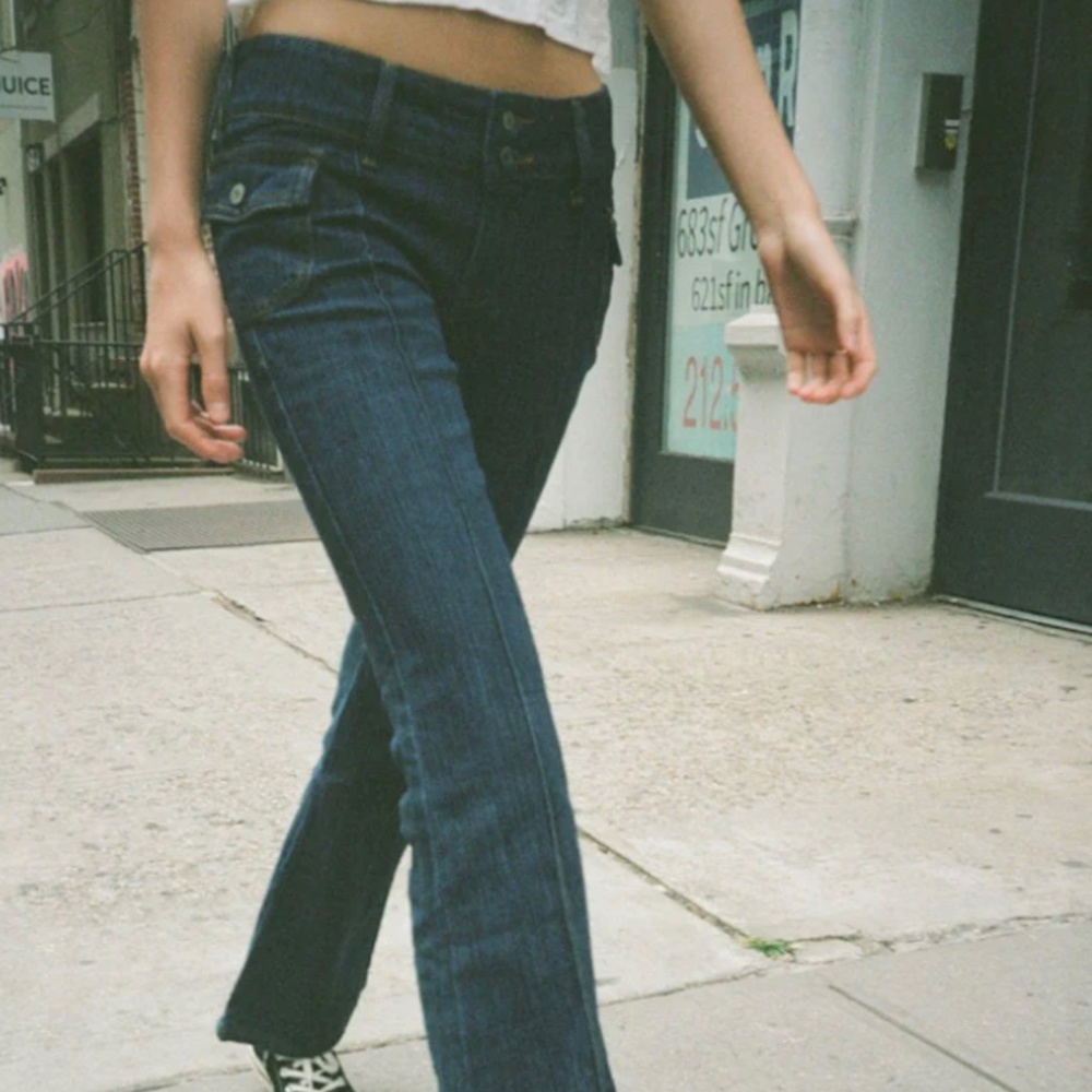 Hemmed Brandy Melville Agatha Denim Jeans